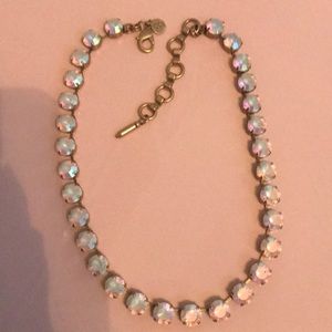 Loren Hope Matte Iridescent statement necklace